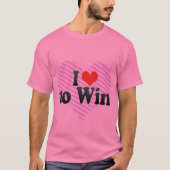 勝つのが大好き Tシャツ (正面)