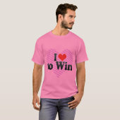 勝つのが大好き Tシャツ (正面フル)