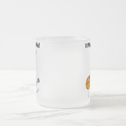 勝つべきBボールの演劇 フロストグラスマグカップ (中央)