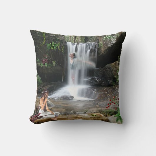 勝つ価値のあるハート クッション (正面)