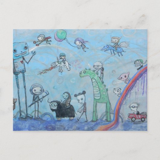 勝てぬ戦い ポストカード (正面)