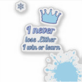 勝やる気を起こさせるつか負けない(_I学) シール (正面)