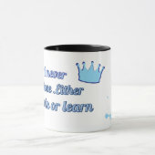 勝やる気を起こさせるつか負けない(_I学) マグカップ (中央)