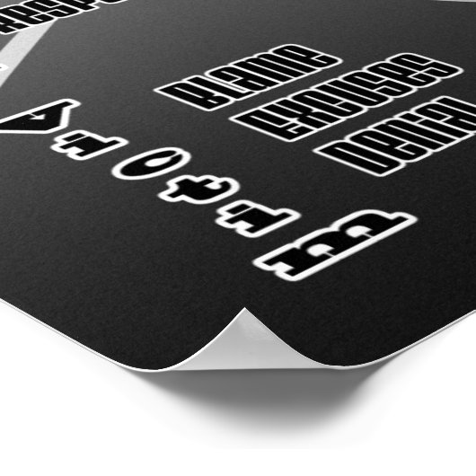 勝利と犠牲者 ポスター (角)