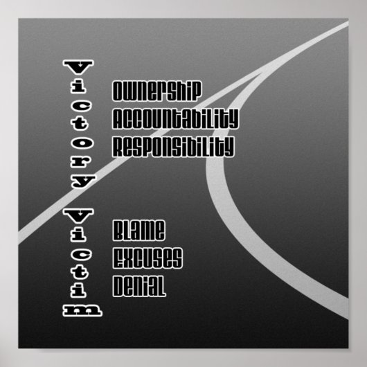 勝利と犠牲者 ポスター (正面)