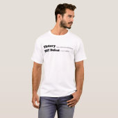 勝利には多くの父がいる モチベーションデザイン Tシャツ (正面フル)