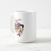 勝利に足を踏み入れる | #15ムグクラシック コーヒーマグカップ (正面左)