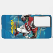 勝利に踏み込む | SAMSUNG GALAXYケース (裏面横)