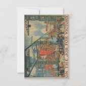 勝利のためのジョブで – 統一された州出荷ボー 招待状 (正面)