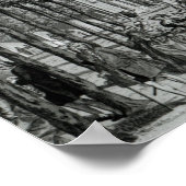 勝利のアーチ、南のハンデルの像 ポスター (角)