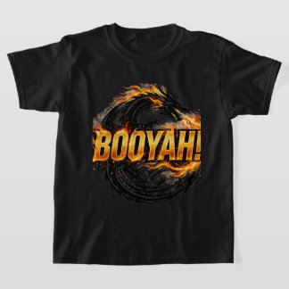 勝利のゲーマー!ブーヤ火竜ゲーミングTシャツ Tシャツ