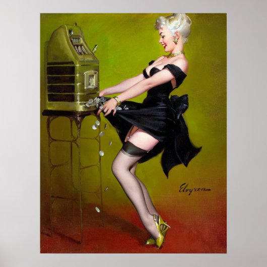 勝利のピンアップ ポスター (正面)