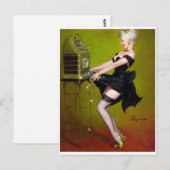 勝利のピンアップ ポストカード (正面/裏面)