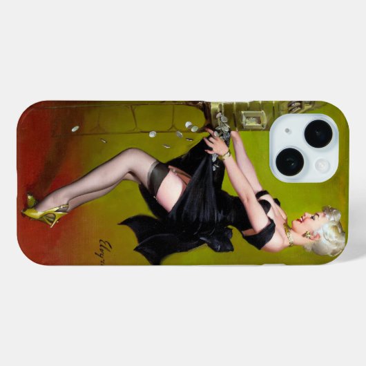 勝利のピンアップ Case-Mate iPhoneケース (裏面 (横))