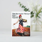 勝利のポスターの種をまく ポストカード (スタンド正面)