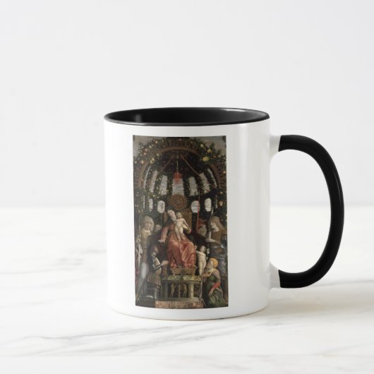 勝利のヴァージンかマドンナおよび子供 マグカップ (右)