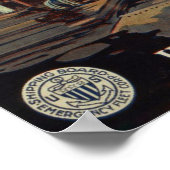 勝利の仕事で～に手を付ける ポスター (角)