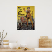 勝利の仕事で～に手を付ける ポスター (キッチン)