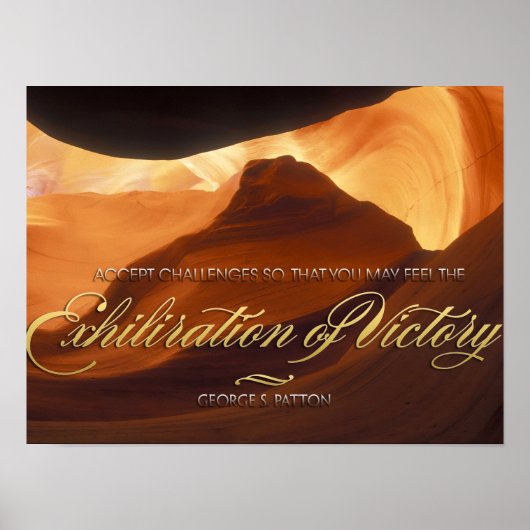 勝利の喜び ポスター (正面)