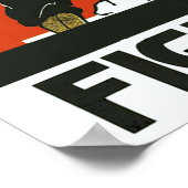 勝利の夢を見ないで、戦って、ヴィンテージ戦争 ポスター (角)