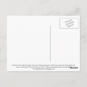 勝利の女性 ポストカード (裏面)