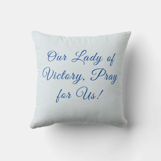 勝利の女神 クッション (裏面)