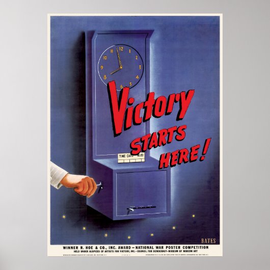 勝利の始まり ポスター (正面)