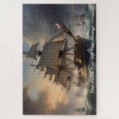 勝利の嵐：戦場での帆の時代 ジグソーパズル (縦)