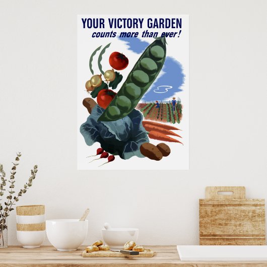 勝利の庭は今まで以上に重要 ポスター (キッチン)