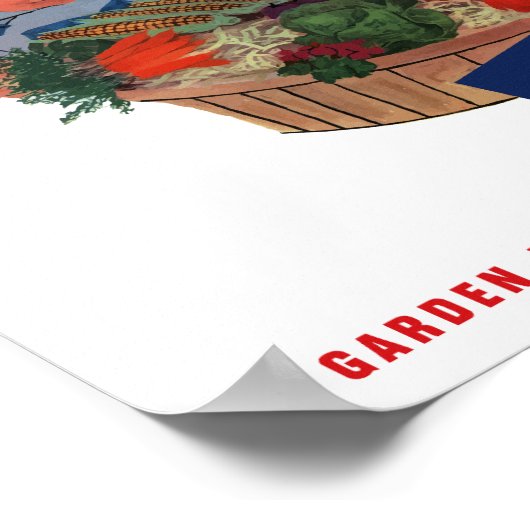 勝利の庭を植える – 私たちの食べ物は戦っている ポスター (角)