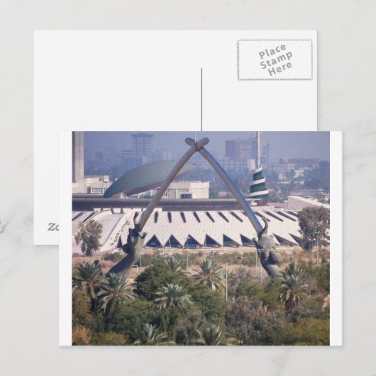 勝利の手 ポストカード (正面/裏面)