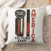 勝利の日パトリオ動揺してティックUSAアート クッション (ブランケット)