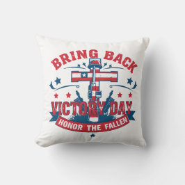 勝利の日軍隊メモリアル – 名誉落ちた クッション