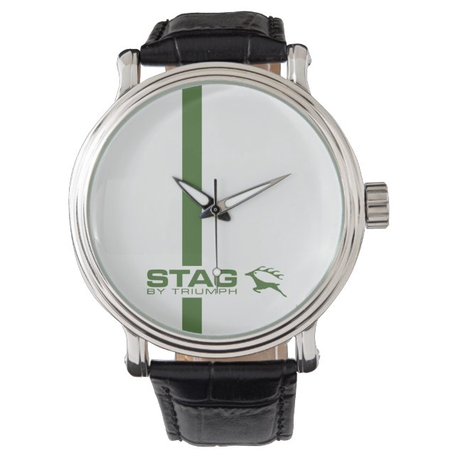 勝利の杖クラシック車ヴィンテージハイキングダック 腕時計 (正面)