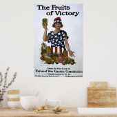 勝利の果実～ヴィンテージWW1ポスター ポスター (キッチン)