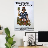 勝利の果実～ヴィンテージWW1ポスター ポスター (ホームオフィス)