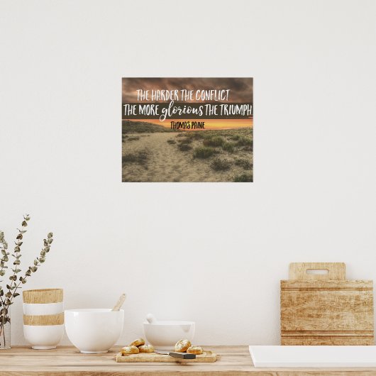 勝利の栄光が増す ポスター (キッチン)