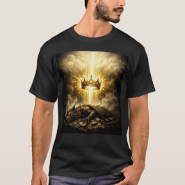 勝利の王イエスTシャツ ドラゴンを制覇 Tシャツ