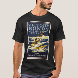 勝利の結束はこの世界大戦をストップ救済します1 1918年 Tシャツ
