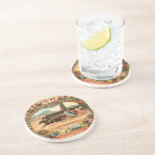 勝利の繋駕競走-タバコ広告Tra コースター (側面)