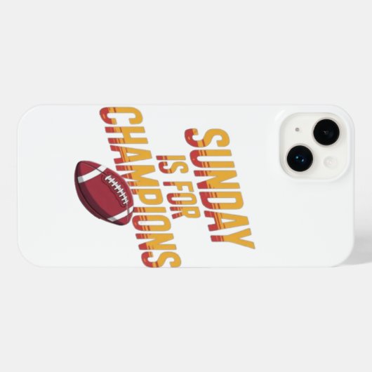 勝利の追い上げ iPhoneケース (裏面横)