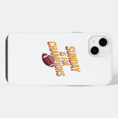 勝利の追い上げ iPhoneケース (裏面横)