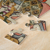 勝利の騎士、14世紀 ジグソーパズル (側面)