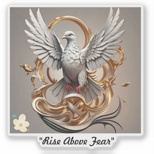 「勝利の魂」 シール (正面)