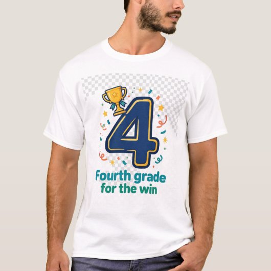 勝利の4年生 Tシャツ (正面)