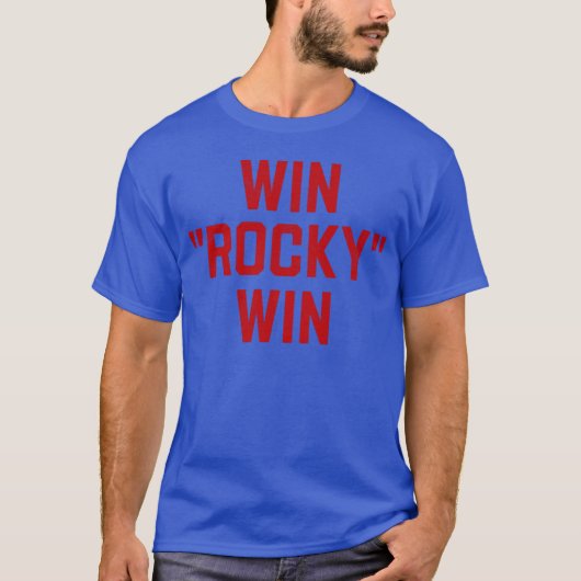 勝利はロッキー 勝利 Tシャツ (正面)