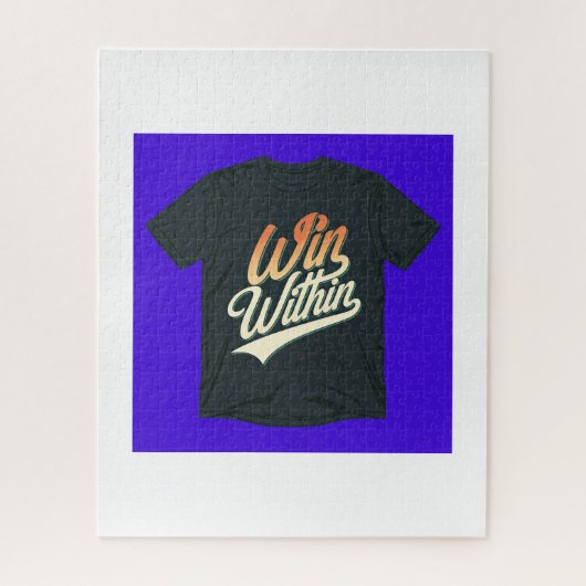 「勝利は内だ。」 ジグソーパズル (縦)