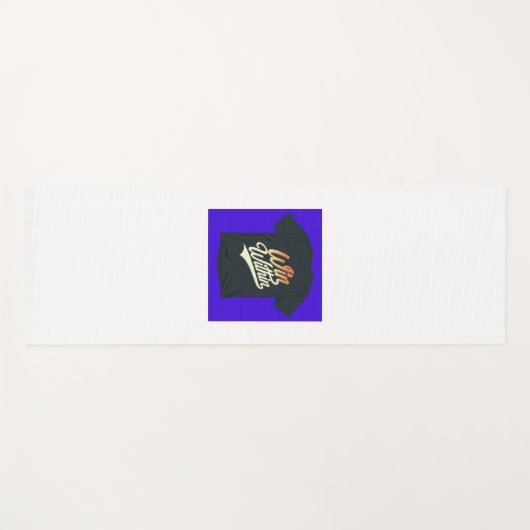 「勝利は内だ。」 ヨガマット (正面(横))