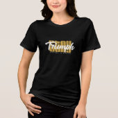 🏆勝利は内側から始まる - Stay Triumphant トライブレンドTシャツ (正面)