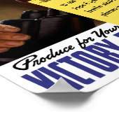 勝利は家庭で始まる – ブル・ハルジー ポスター (角)